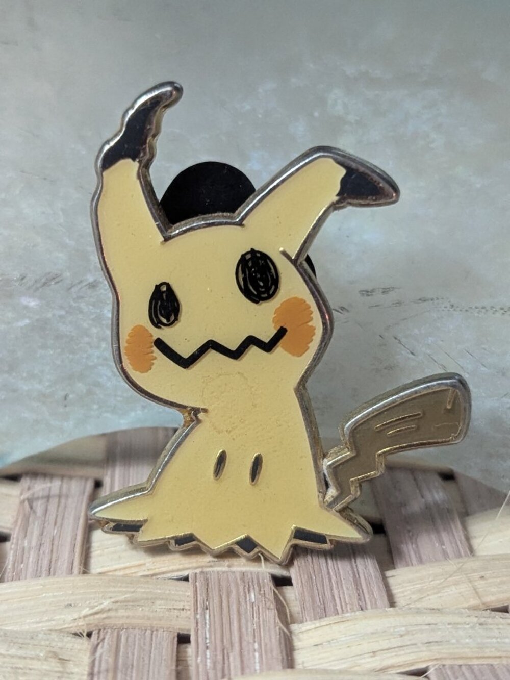 Pokemon Mimikyu Enamel Pin Official Nintendo Collectible Lapel Badge